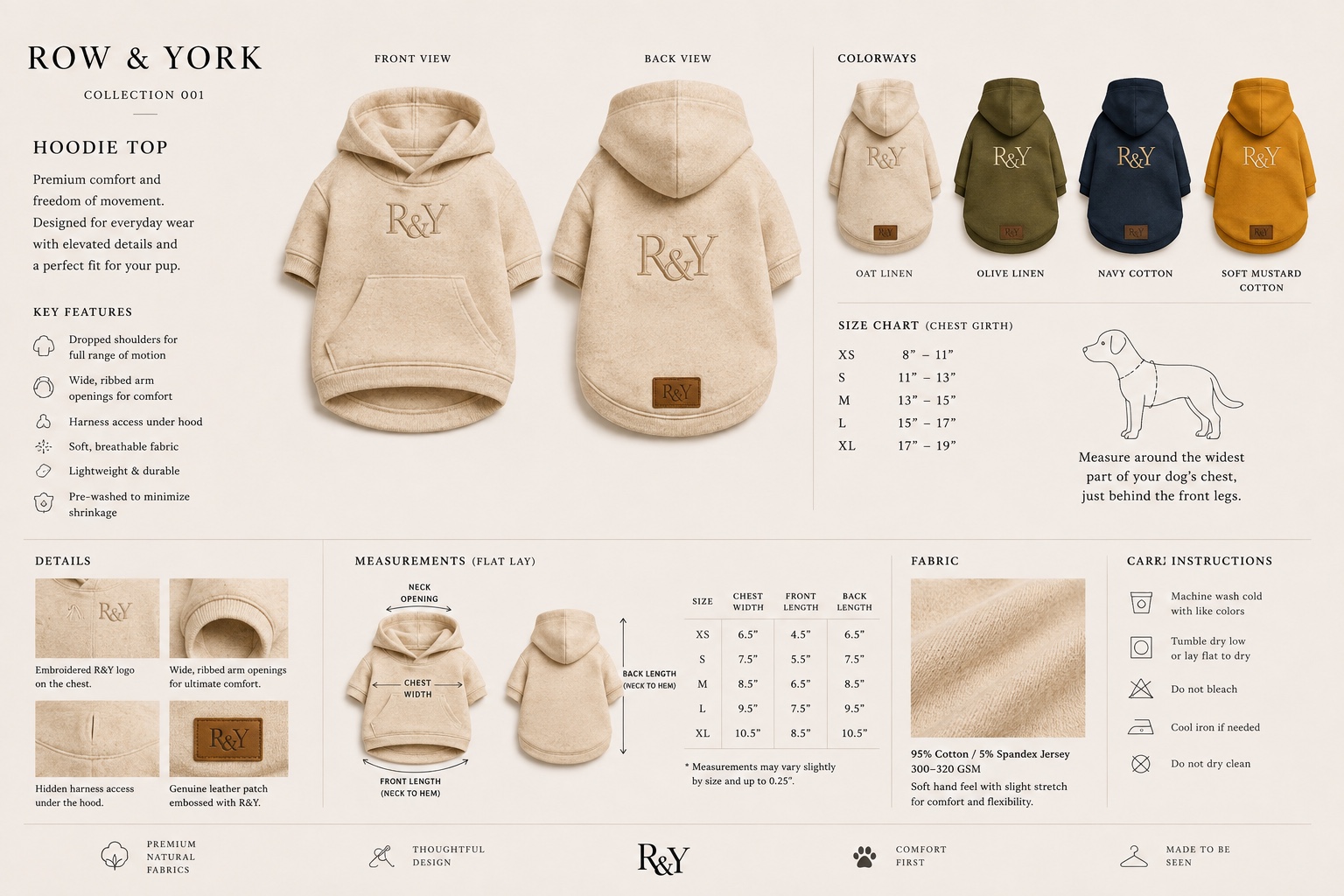 Oat The Hoodie Top collection concept